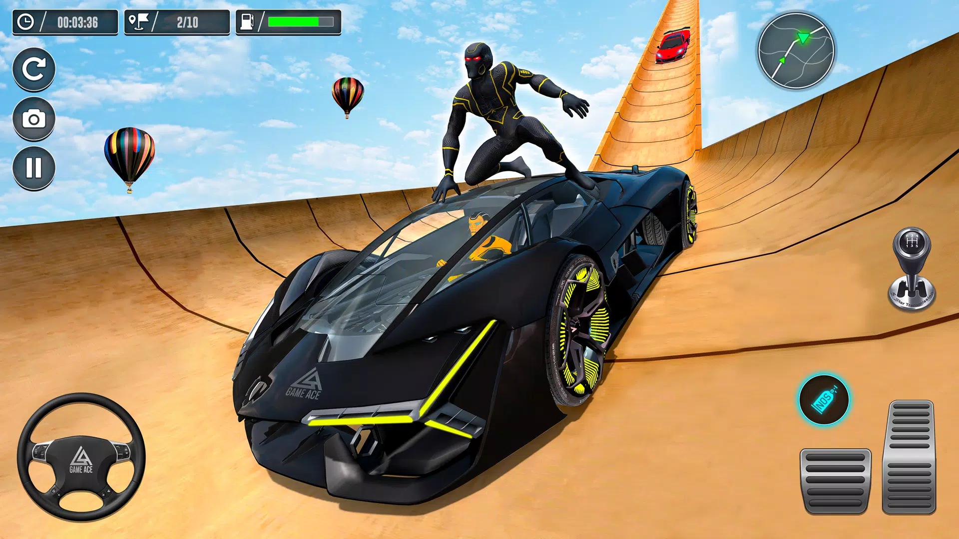 Crazy Car Stunt Driving Games Screenshots on Android 