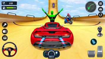 कार गेम्स: कार स्टंट गेम्स 3डी स्क्रीनशॉट 2