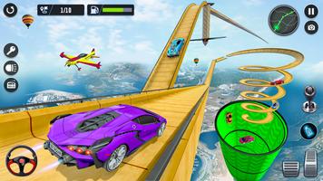 Superhero Car Stunt- Car Games اسکرین شاٹ 3