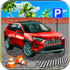 Prado Parking Real Cars Driver: Best Parking Games icône
