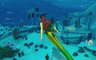 Underwater Mermaid Simulator screenshot 1