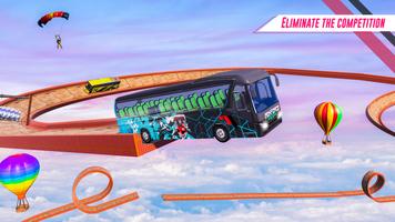 Jogos de ônibus mega rampa 3d imagem de tela 2