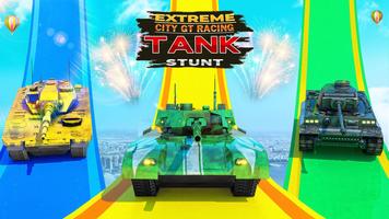 Crazy Tank Stunts: Tank Games पोस्टर