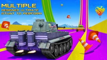 Crazy Tank Stunts: Tank Games स्क्रीनशॉट 2