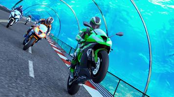 Underwater Bike Stunt Racing اسکرین شاٹ 1