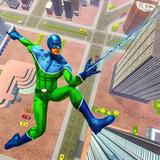 迈阿密绳索英雄蜘蛛游戏：超级英雄游戏