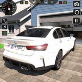 aparcamiento de coches 3d