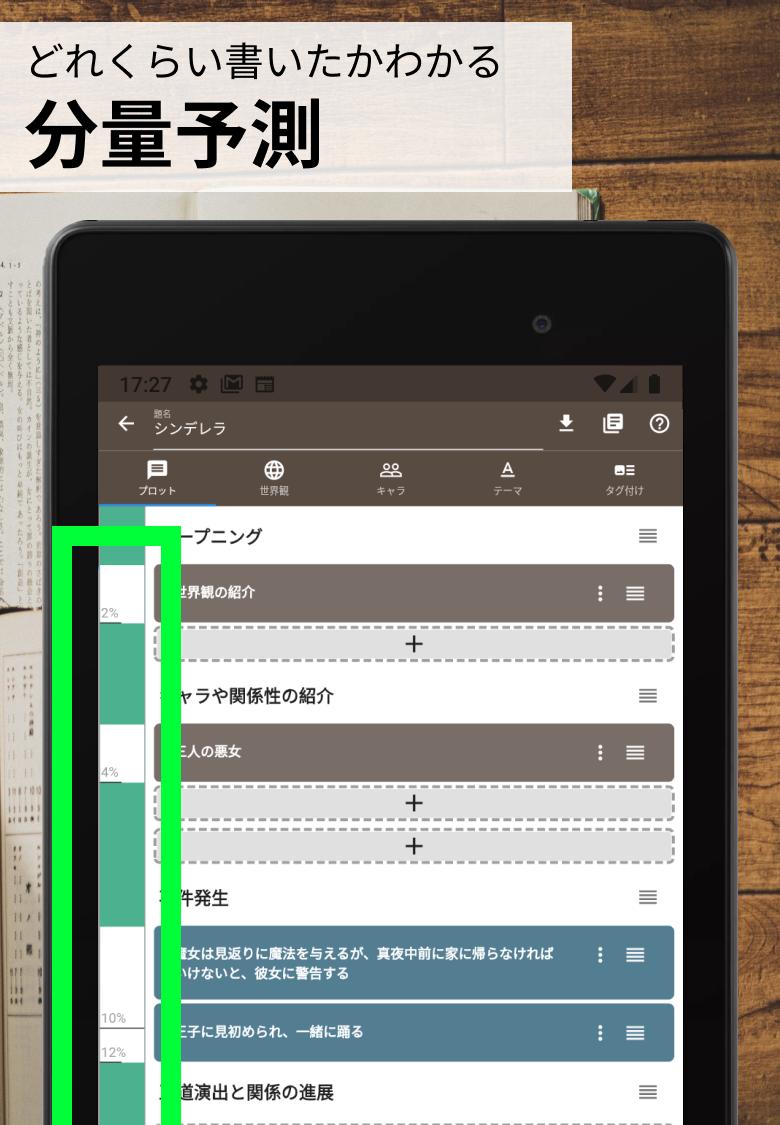 Android 用の ストーリープロッター 小説 マンガ 映像の脚本をネタから作れる創作アプリ Apk をダウンロード