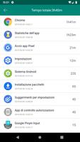 3 Schermata Statistiche dell'app