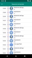 1 Schermata Statistiche dell'app