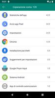 2 Schermata Statistiche dell'app