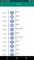 สถิติแอพ: ติดตามการใช้งาน ภาพหน้าจอ 2