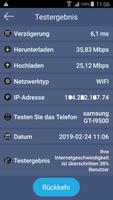Geschwindigkeitstest Screenshot 1