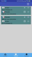 Traduction français coréen capture d'écran 1