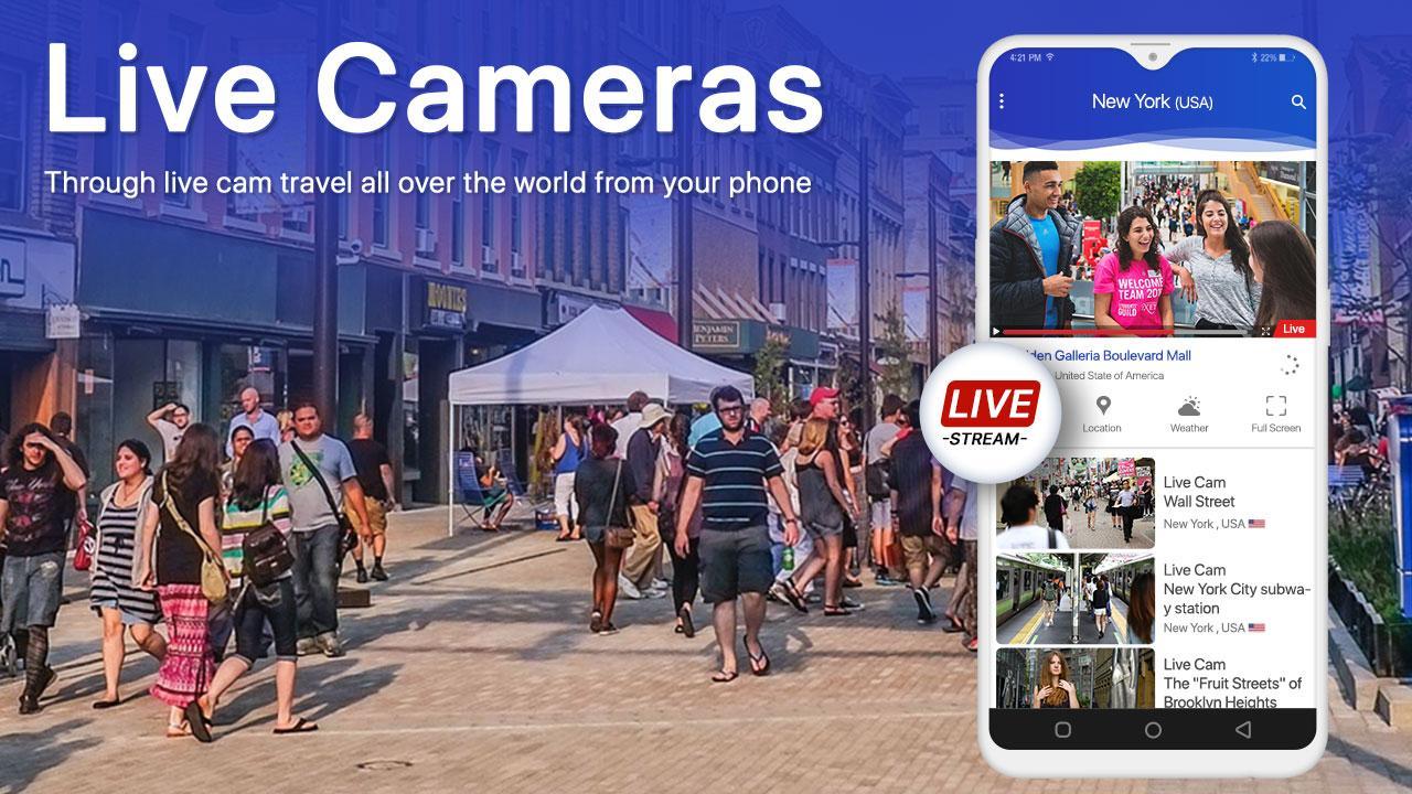 Earth Cam Online: Live webcam, camview & Beach cam for Android - APK  Download