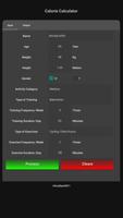 برنامه‌نما Calorie Calculator عکس از صفحه