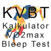 Kalkulator Vo2max Bleep Test