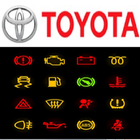 آیکون‌ TOYOTA DASHBOARD WARNING LIGHTS