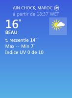 METEO CASABLANCA ポスター