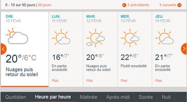 Meteo kinshasa capture d'écran 1