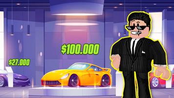 Blox Dealership: 3D Car Garage Plakat