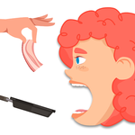 Bacon Tap: Tricky Physics Game icon