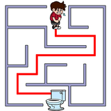 Maze Escape: Toilet Rush icône