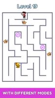 Maze Escape: Toilet Rush تصوير الشاشة 1
