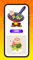 Emoji Merge Kitchen: Fun Moji capture d'écran 2