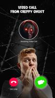 Scary Call & Ghost Chat Prank Affiche