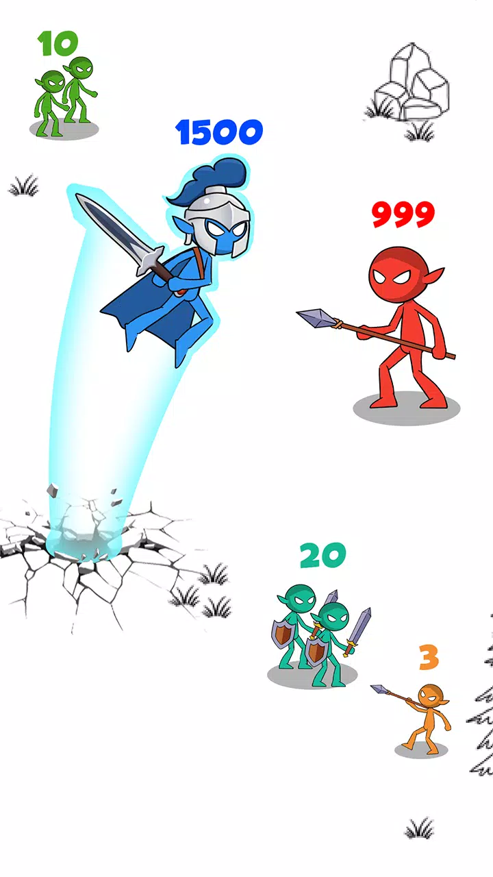 Stickman Fight - Derrote outros stickmen para se tornar uma lenda