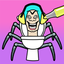 Toilet Paint: Monster Color APK