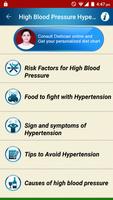 High Blood Pressure Diet Tips poster