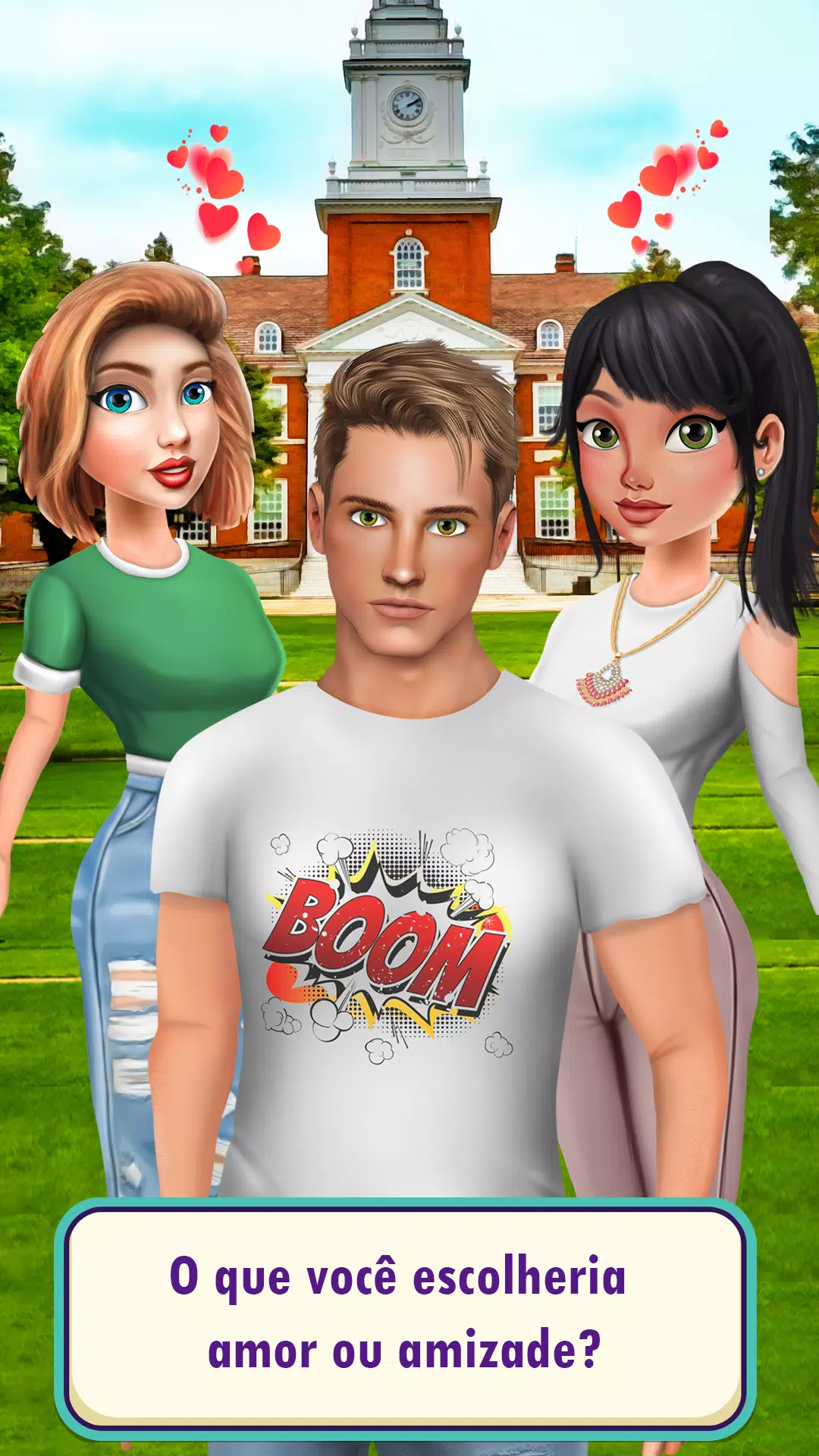 menina robô de moda em jogos de escola virtual: nova aventura de vida de  faculdade de menina com a primeira paixão no ensino médio aventura de amor  missão grátis para crianças::Appstore for