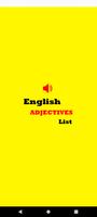 English Adjectives List 2021 poster