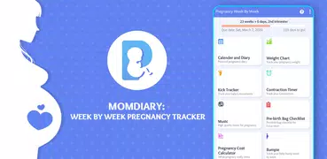 MomDiary: Week by week Pregnan