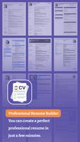 Professional Resume Builder Cartaz