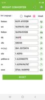 Weight Converter ảnh chụp màn hình 3
