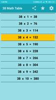 Maths Multiplication Table 2019 capture d'écran 2