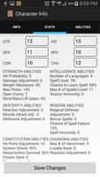 AD&D 2e Character Sheet syot layar 3