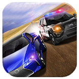 Persecución de coches de polic