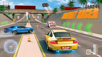 Highway Car Racing Games 3D اسکرین شاٹ 1