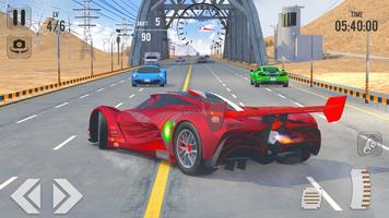 राजमार्ग कार रेसिंग गेम्स 3डी पोस्टर
