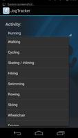 JogTracker capture d'écran 3