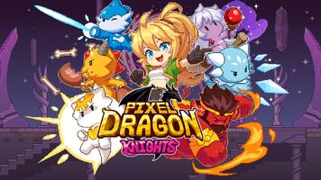 Pixel Dragon Knights: Idle RPG Affiche