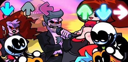 friday night and funking music game mods الملصق