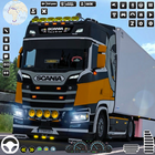 Euro Truck Games Driving 3D ícone