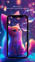 Cute Cat Wallpaper ảnh chụp màn hình 2
