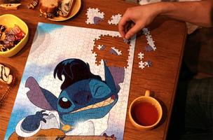 Cute Blue Koala Jigsaw Puzzle Affiche