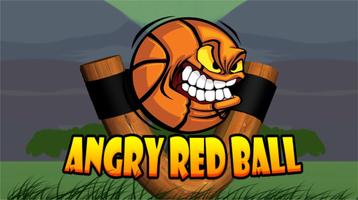 Angry Red Ball Affiche